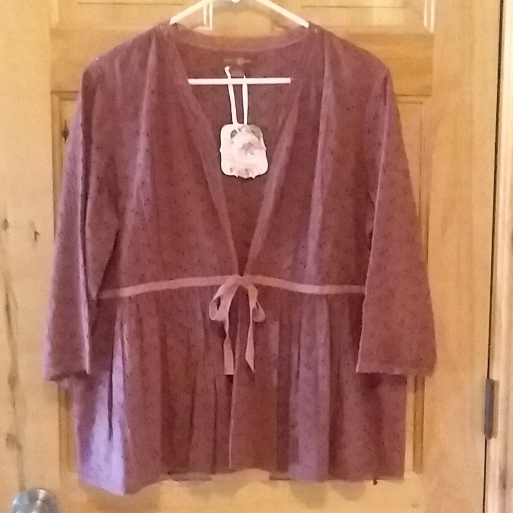 April Cornell Rosalie coverup jacket